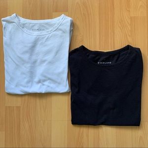 Set of 2 Everlane Relaxed-Fit Everyday Tees